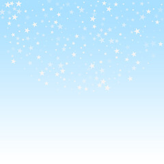 Random falling stars Christmas background. Subtle