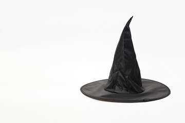 Sombrero Negro de Bruja con espacio para Texto. Día de brujas. Accesorio de brujas 