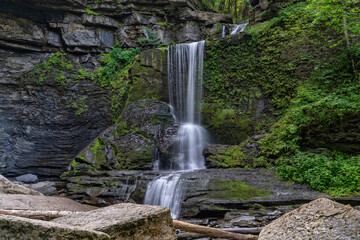 Cowshed Falls at Fillmore Glen State Park