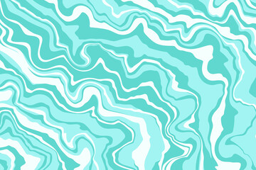 Abstract liquid background. Marble texture, natural stone, free spill of paint. Vector illustration.