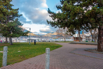カナダ、オンタリオ州トロントの観光名所を旅行している風景 Scenes from a trip to a tourist attraction in Toronto, Ontario, Canada. 