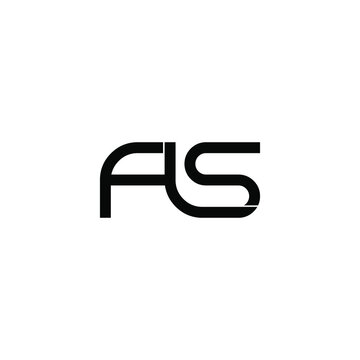 fls letter monogram initial logo design
