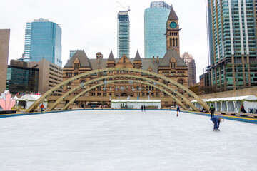 カナダ、オンタリオ州トロントの観光名所を旅行している風景 Scenes from a trip to a tourist attraction in Toronto, Ontario, Canada. 