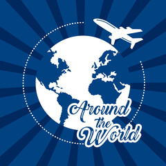 around the world