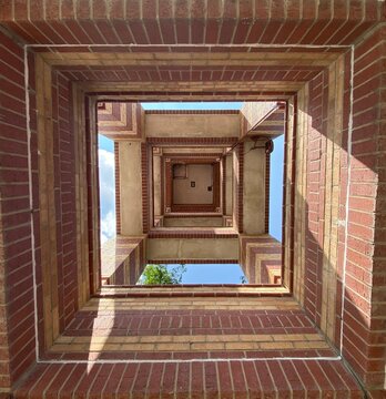 mobile wallpaper building tower arch 3d