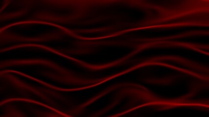 Red silk fabric illustration wallpaper