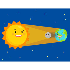 phenomenon solar eclipse cute