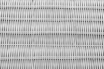 White rattan wooden table top pattern and background seamless