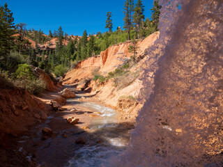 Waterfall Bryce canyon national park