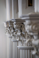 Unlit Column Capital