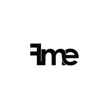 fme letter monogram initial logo design