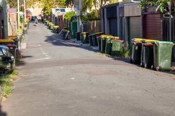 rubbish collection in Sydney Australia