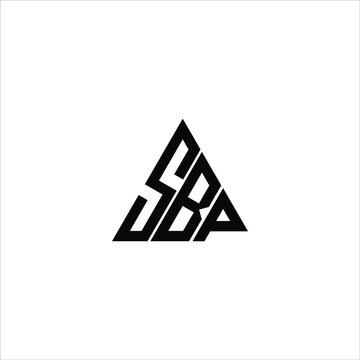 SBP letter logo creative design. SBP unique design