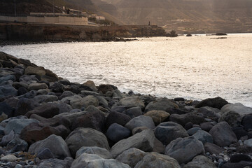 Rocks in the sea