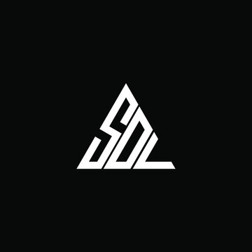 SDL letter logo creative design. SDL unique design, SOL letter logo creative design. SOL unique design
