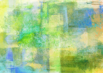 Watercolor fantastic and grungy background	