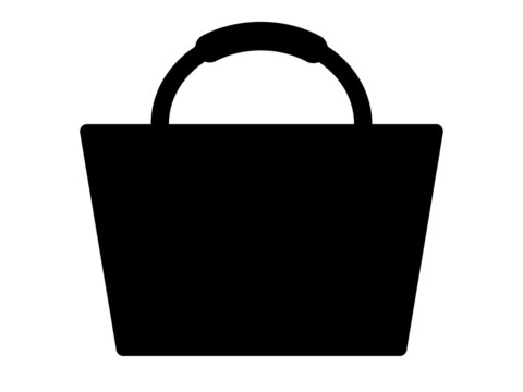 recommend clip art: 黒いカバンのアイコン(シルエット)