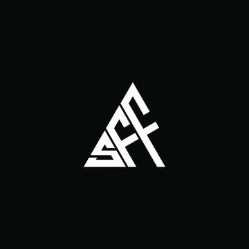 SFF letter logo creative design. SFF unique design
