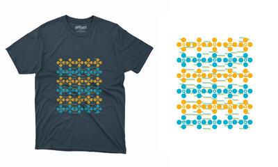 Vector t-shirt template layout