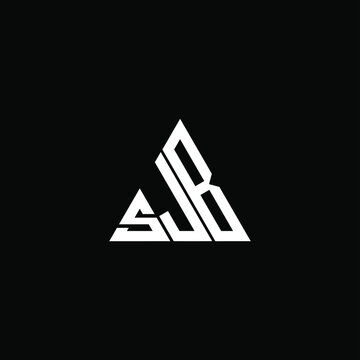 SJB letter logo creative design. SJB unique design