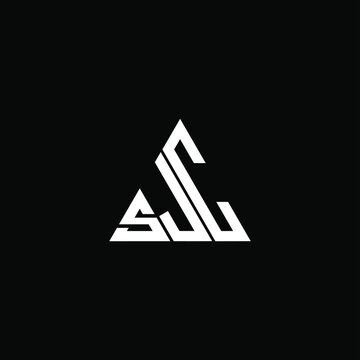 SJC letter logo creative design. SJC unique design
