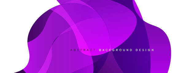 Trendy simple fluid color gradient abstract background with dynamic wave line effect. Vector Illustration For Wallpaper, Banner, Background, Card, Book Illustration, landing page