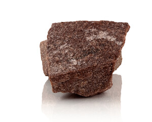 stone, a fragment of crimson quartzite