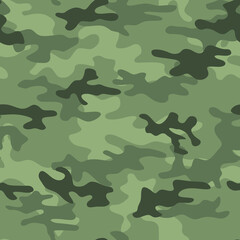 Naadloze grijze camouflage. Militair uniform. Afdrukken om af te drukken.