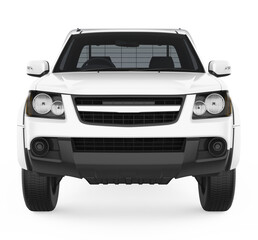 Pickup Truck Isolated