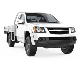 Pickup Truck Isolated