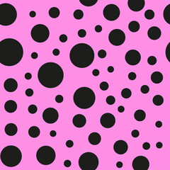 Seamless pattern with colorful geometric shapes. Vector