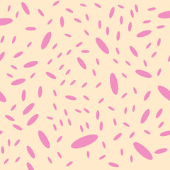 Seamless pattern with colorful geometric shapes. Vector