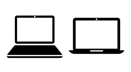 Laptop vector icon
