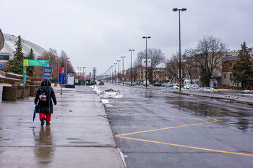 Obraz premium カナダ、ケベック州、モントリオールの観光名所を旅行する風景 Scenes from a trip to Montreal, Quebec, Canada 