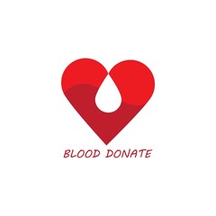 Blood logo vector