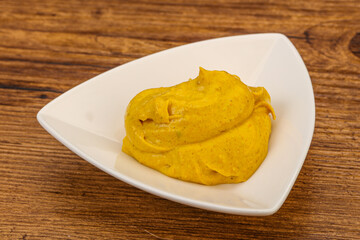 Asian Curry sauce in the bowl