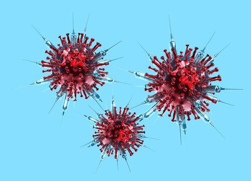Coronavirus pandemic, conceptual illustration