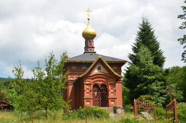 Fototapeta na wymiar Cerkiew w Sokołowsku