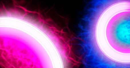 Abstract duo circle storm wave texture for background