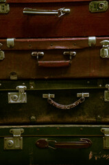 old suitcases from the 30s-60s