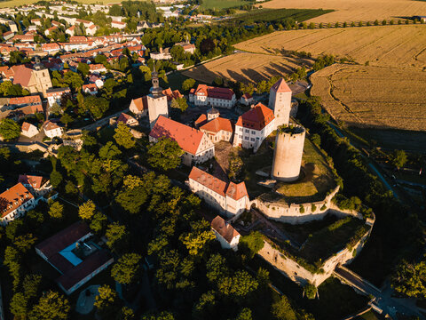 Burg Querfurt von oben