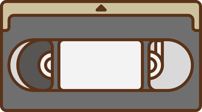 recommend clip art: Clip art of black VHS tape