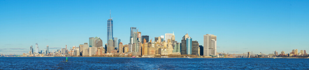 Fototapeta na wymiar アメリカ合衆国のニューヨーク、マンハッタンなどの観光名所を旅行する風景 Scenery of traveling to New York City, Manhattan and other tourist attractions in the United States.