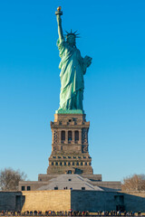 Fototapeta premium アメリカ合衆国のニューヨーク、マンハッタンなどの観光名所を旅行する風景 Scenery of traveling to New York City, Manhattan and other tourist attractions in the United States.