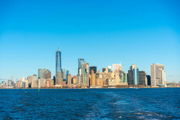 アメリカ合衆国のニューヨーク、マンハッタンなどの観光名所を旅行する風景 Scenery of traveling to New York City, Manhattan and other tourist attractions in the United States.