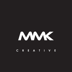 MMK Letter Initial Logo Design Template Vector Illustration