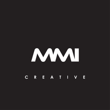 MMI Letter Initial Logo Design Template Vector Illustration