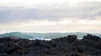 Fototapeta premium Wave breaking