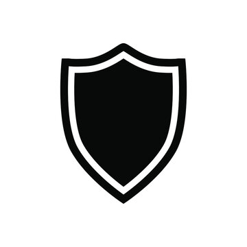 Shild icon vector. Defence illustration sign. Armor symbol. protection logo. security mark.