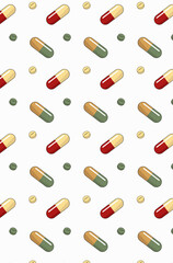 pattern with pills